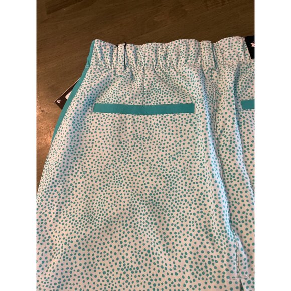 Under Armour Womens White & Teal Dotted Golf Skirt - Picture 6 of 8